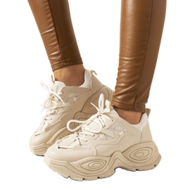 Sneakers beige da donna Tammie