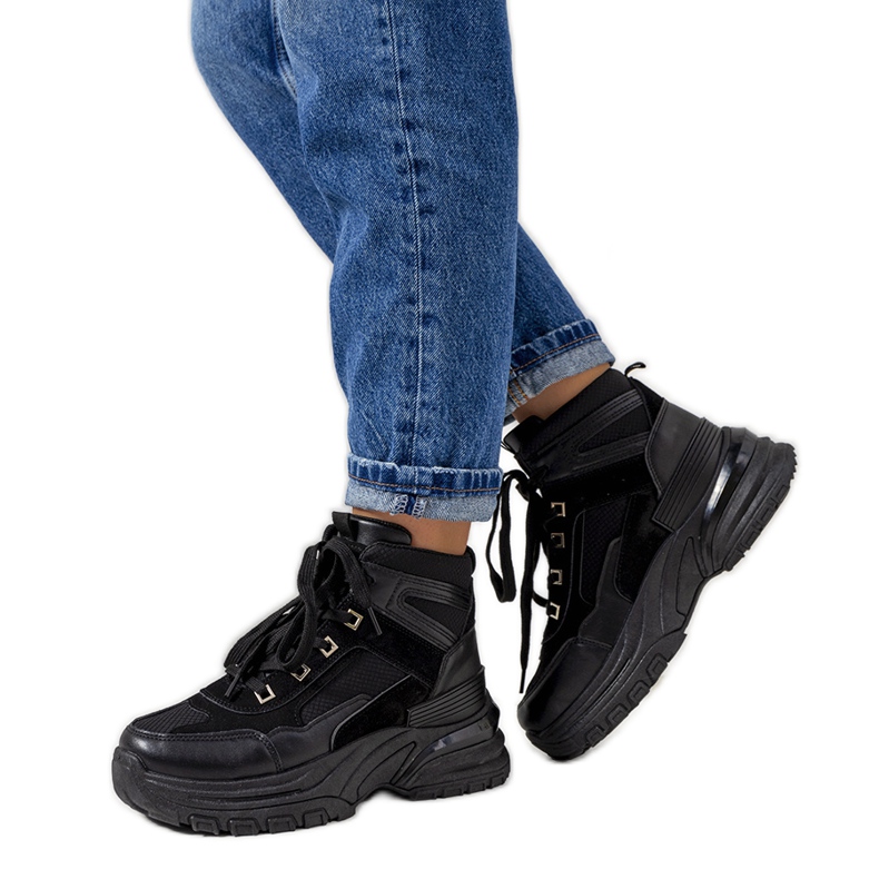 Sneakers nere di Muncy nero
