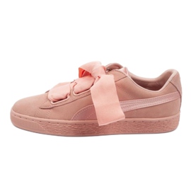 Puma Suede Heart Ep W 366922 02 rosa argento