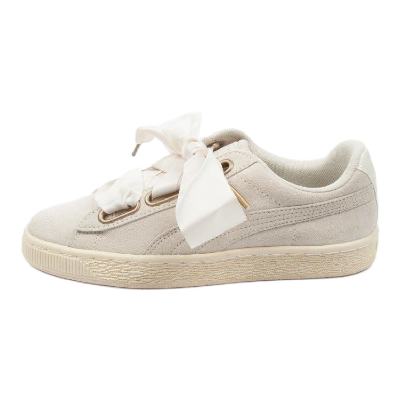 Puma Suede Heart Satin W 362714 04 beige d'oro