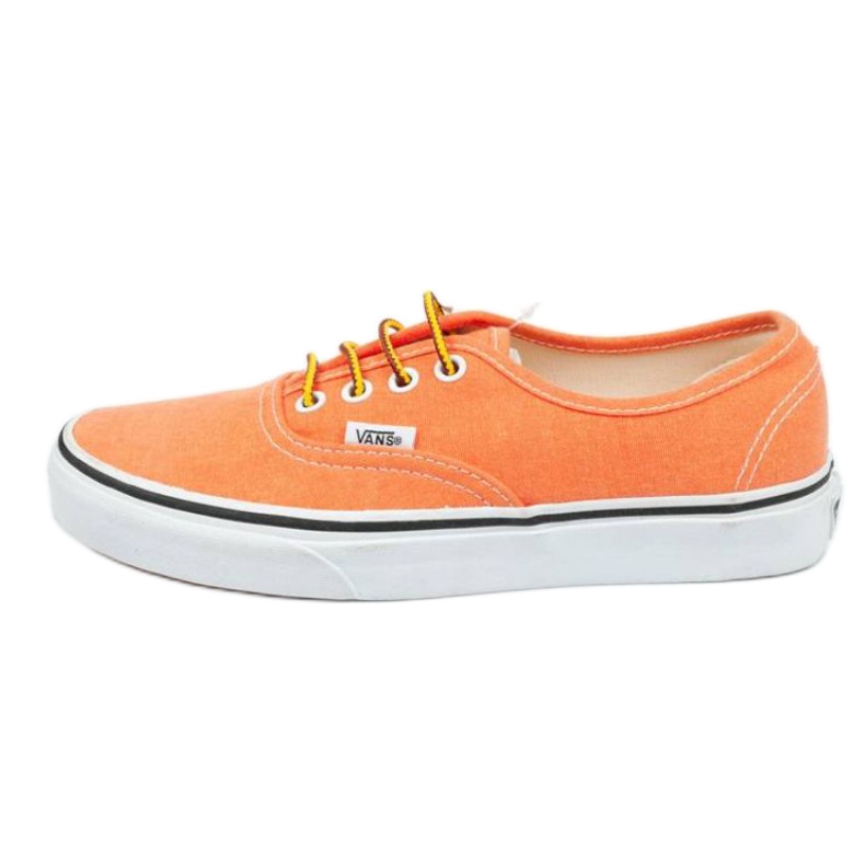 Scarpe Vans Authentic 0VOEC9D bianca arancia