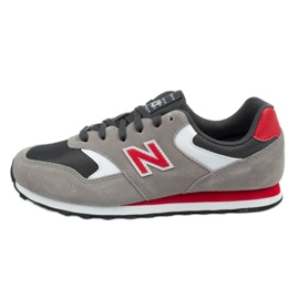 Scarpe New Balance M ML393VT1 bianco rosso grigio
