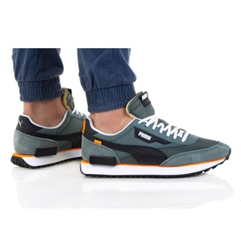Puma Future Rider Core M 374038 16 scarpe nero grigio verde
