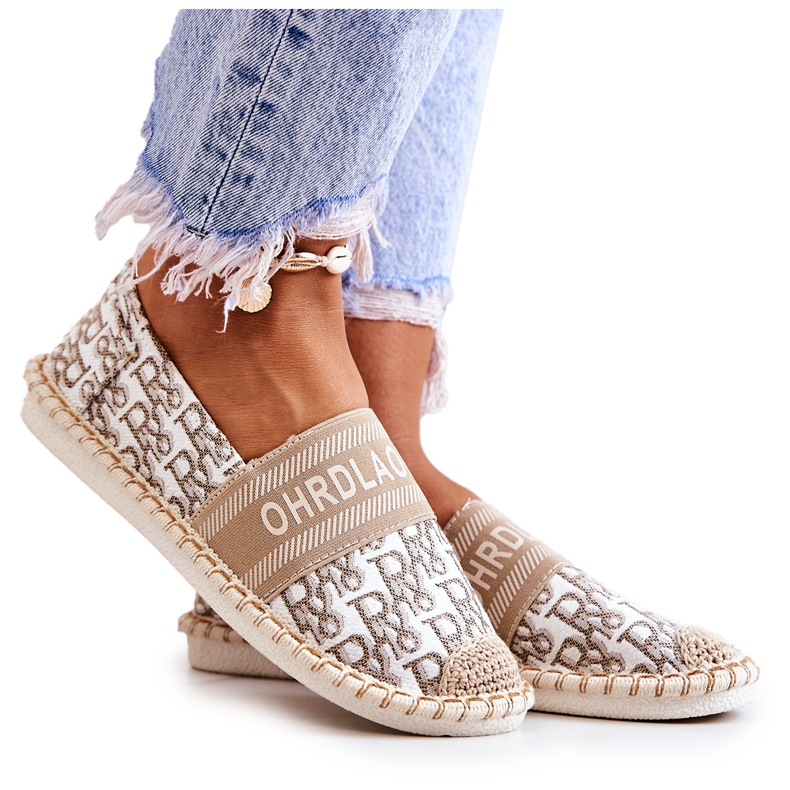PS1 Classiche espadrillas Beige Warm Time marrone