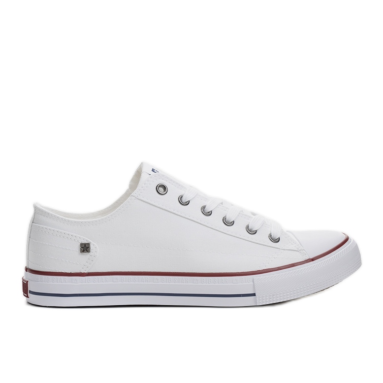 Sneakers da uomo Big Star bianche DD174271 bianca