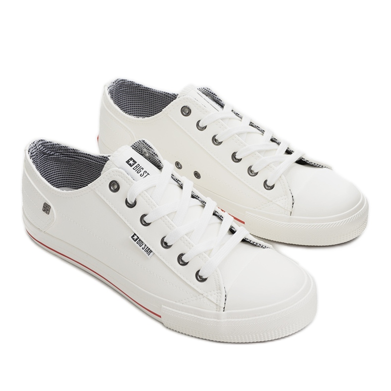 Sneakers da uomo Big Star bianche DD174260 bianca