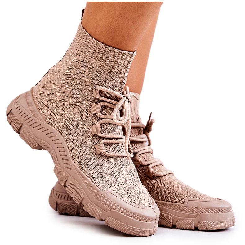 FM1 Calzature per calzini sportivi Kimberly beige