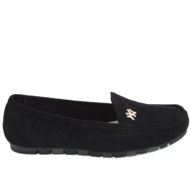 Mocassini Sekue Black da donna nero