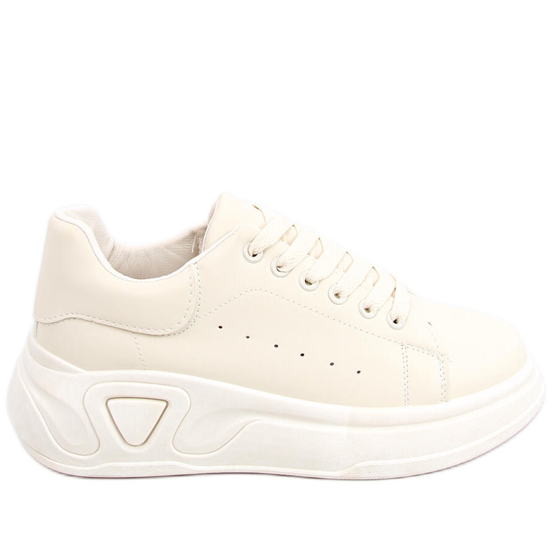 Scarpe con suola alta Nebu Beige