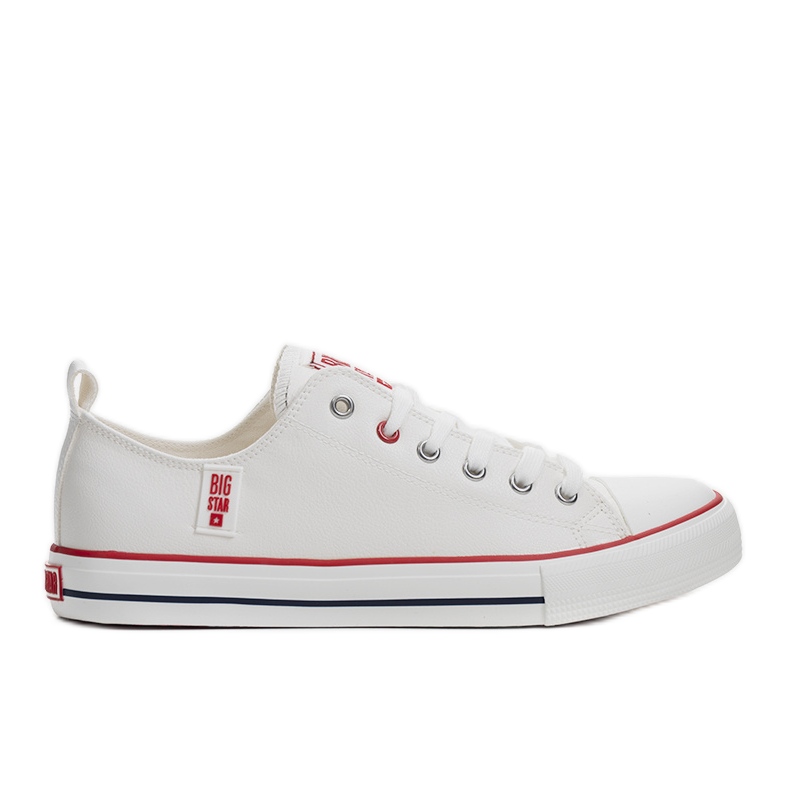 Sneakers da uomo Big Star bianche JJ174069 bianca