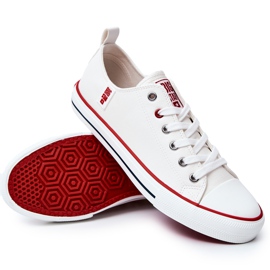 Sneakers da Uomo in Pelle Big Star JJ174069 Bianche bianco