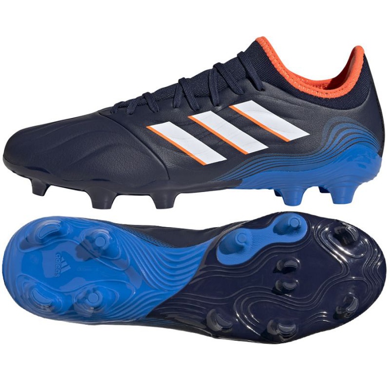 Scarpe da calcio Adidas Copa Sense.3 Fg M GW4957 multicolore blu