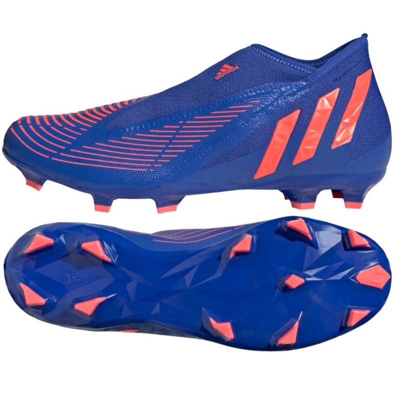 Scarpe da calcio Adidas Predator Edge.3 Ll Fg M GW2278 blu blu