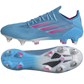 Scarpe da calcio Adidas X Speedflow.1 Sg M GW7471 blu blu