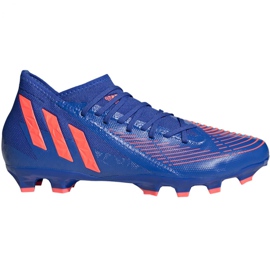 Scarpe da calcio Adidas Predator Edge.3 Mg M GW9989 blu blu
