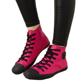 Sneaker Shape of You nero rosso rosa