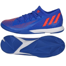 Scarpe da calcio Adidas Predator Edge.3 In M GX0016 blu blu