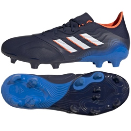 Scarpe da calcio Adidas Copa Sense.2 Fg M GW7388 multicolore blu e blu navy