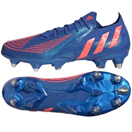 Scarpe da calcio Adidas Predator Edge.1 L Sg M H02973 blu blu