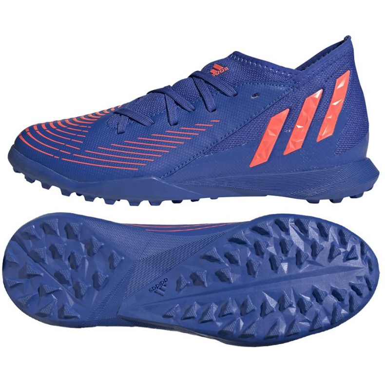 Scarpe da calcio Adidas Predator Edge.3 Tf Jr GX2640 blu blu