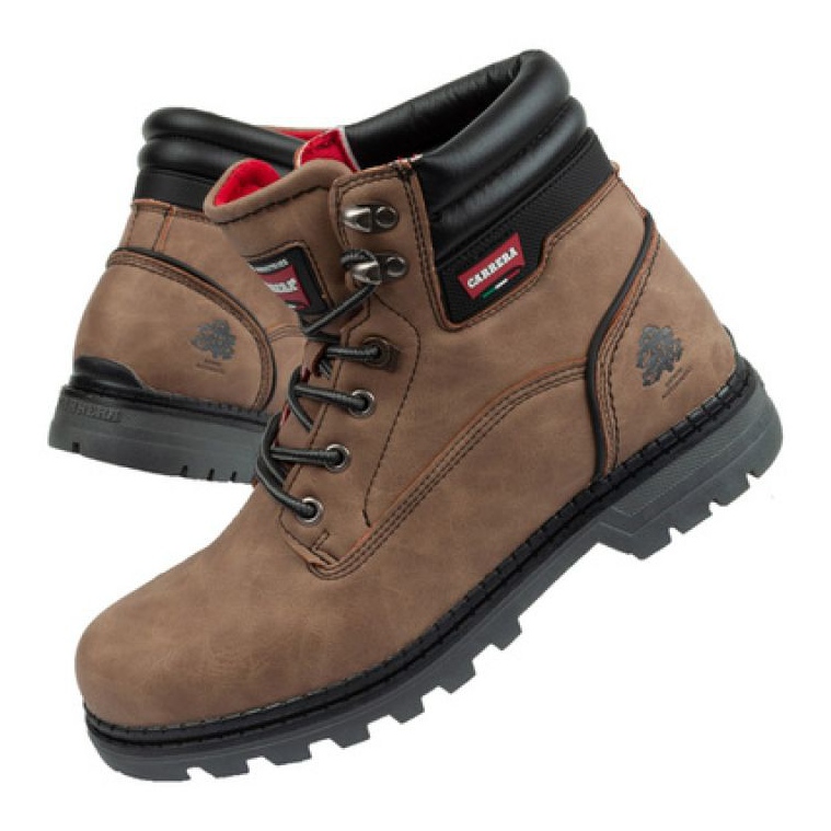 Scarpa Carrera Tennese M CAM021090-05 marrone nero
