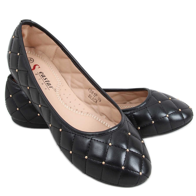 Mesto ballerine nere nero