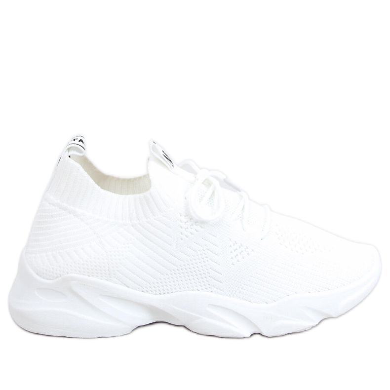 Fresto Scarpa sportiva a calzino bianco bianca