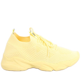 Fresto Calzini gialli scarpe sportive giallo