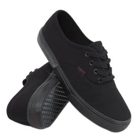 Sneakers da donna Sten All Black nero