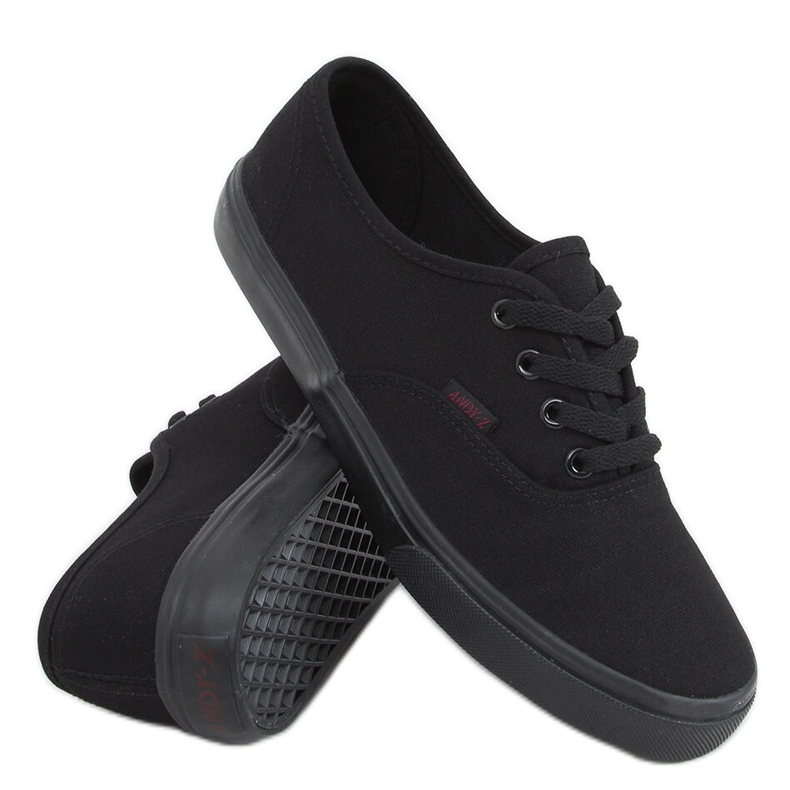 Sneakers da donna Sten All Black nero