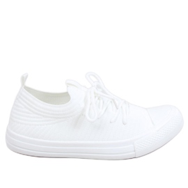 Calze da donna Bruni White bianco