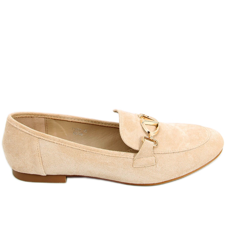 Mocassini da donna Freda Beige