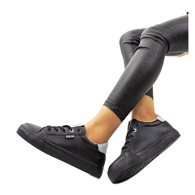 Sneakers nere da donna Big Star EE274314 nero