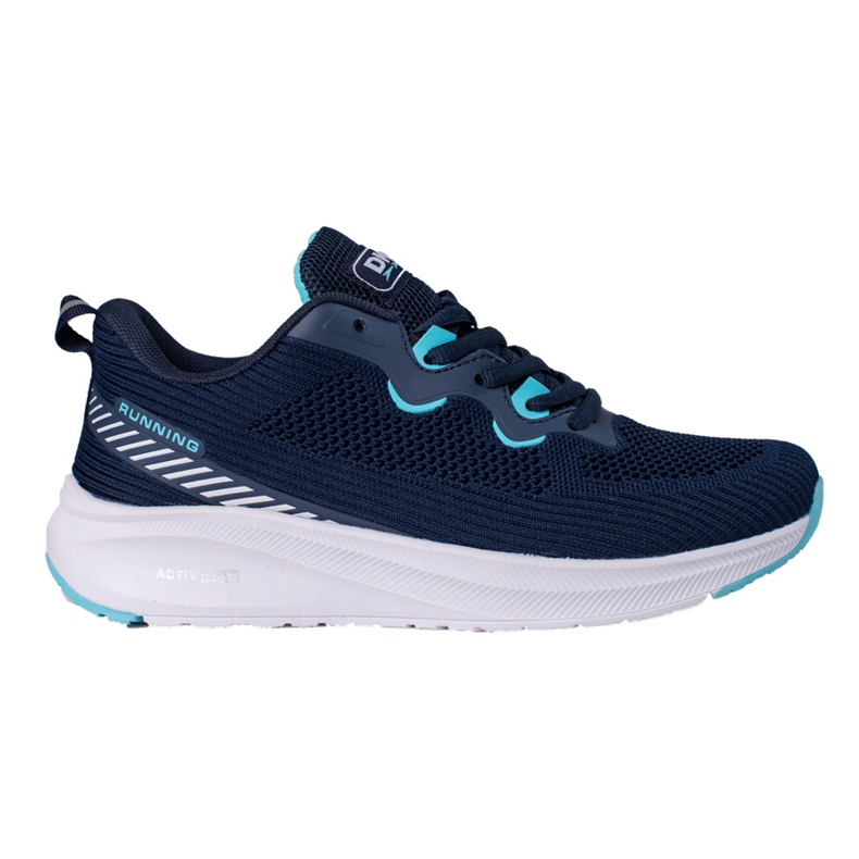 Scarpe sportive sulla piattaforma DK blu