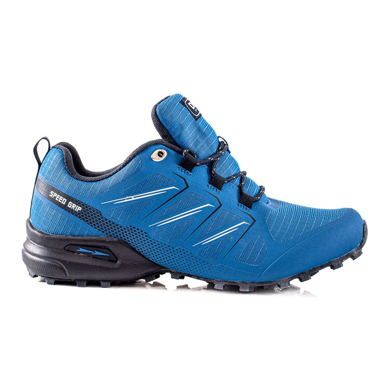 DK Scarponcini da trekking con presa rapida blu