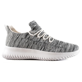 TRENDI Sneakers da uomo comode grigio