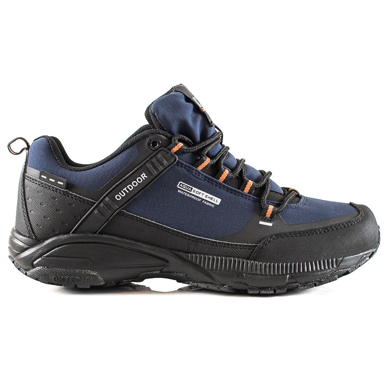 Scarpe da trekking da uomo DK nero blu navy