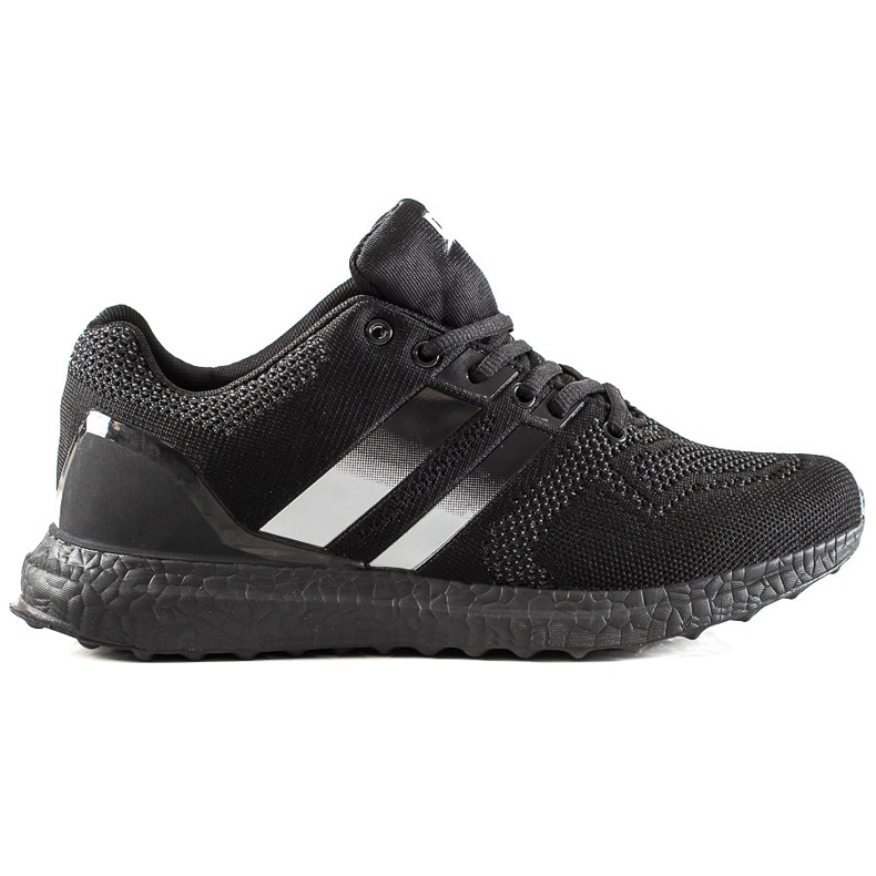 DK Scarpe sportive da uomo con cinturini nero
