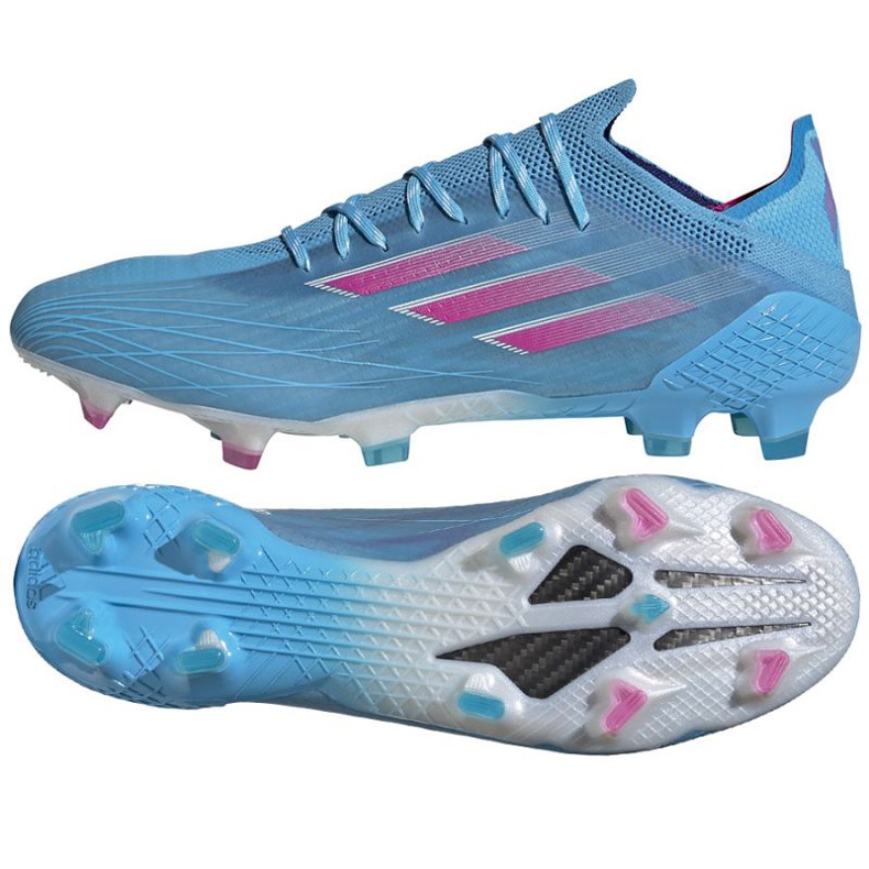 Scarpe da calcio Adidas X Speedflow.1 Fg M GW7457 multicolore blu