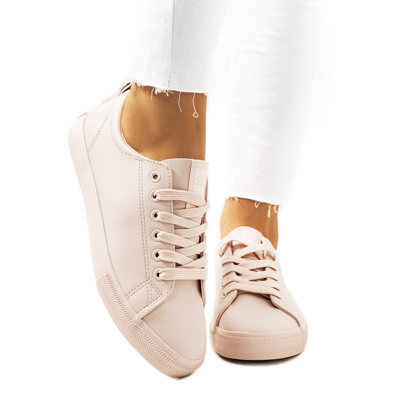Sneakers da donna Big Star rosa JJ274071