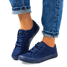 Sneakers da donna Big Star blu navy JJ274067