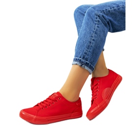Sneakers da donna Big Star Red JJ274068 rosso