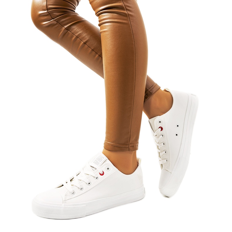 Sneakers da donna Big Star bianche JJ274007 bianca