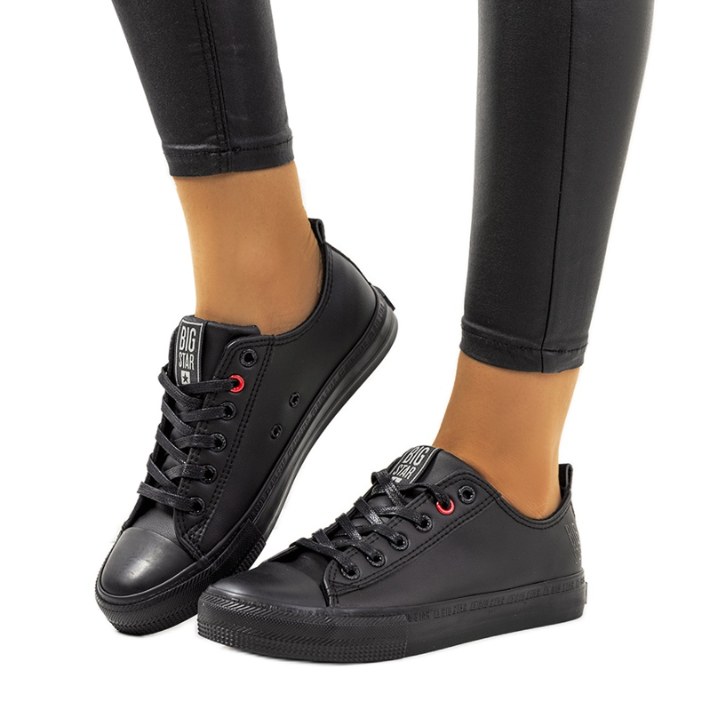 Sneakers nere da donna Big Star JJ274006 nero