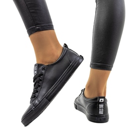 Sneakers nere da donna Big Star JJ274312 nero