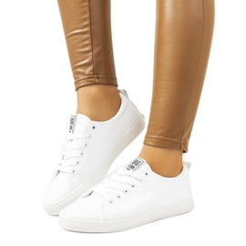 Sneakers bianche da donna Big Star JJ274311 bianco