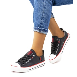 Sneakers nere da donna Big Star JJ274129 nero