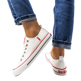 Sneakers bianche classiche Big Star JJ274123 bianco