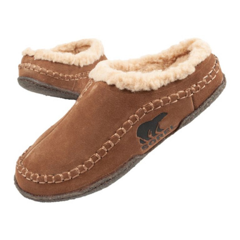 Ciabatte in pelle Sorel M NM1465-251 marrone