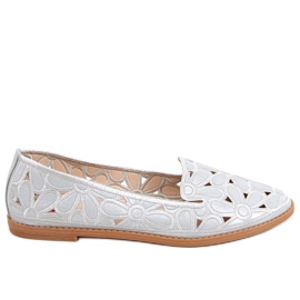 Ballerine traforate Ragna Silver grigio